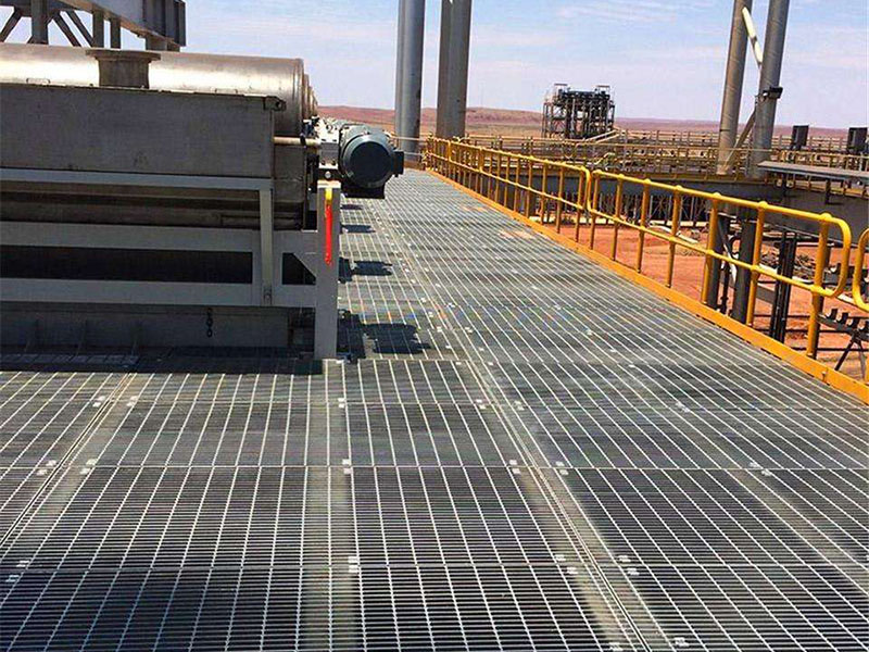 平臺(tái)鋼格板案例